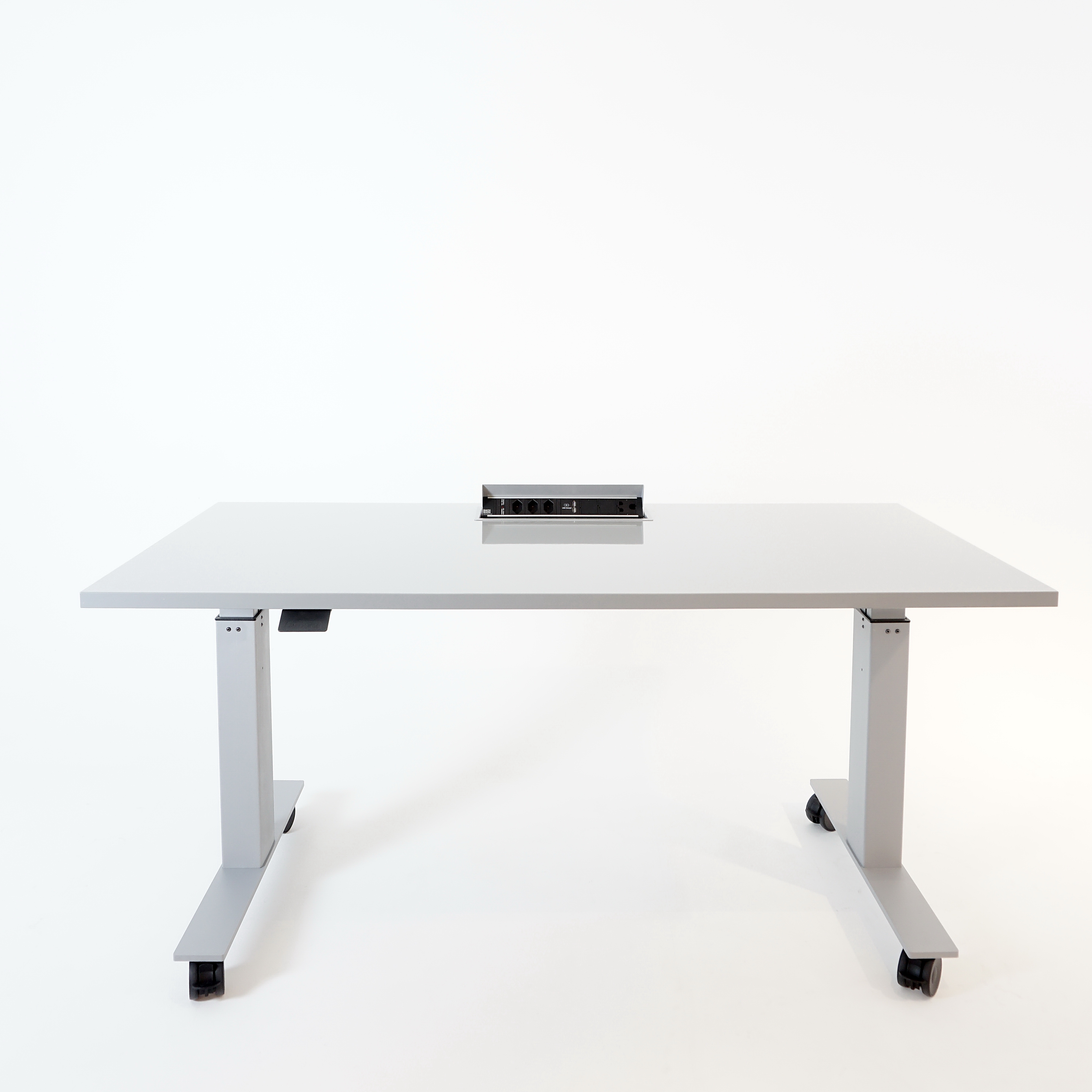 Table connectée Follow, réglable en hauteur de façon mécanique ...